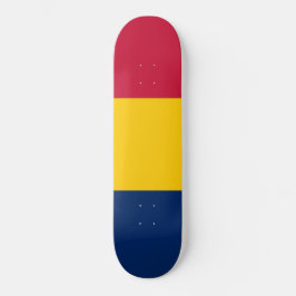 Skate Flag of Chad (African Country)
