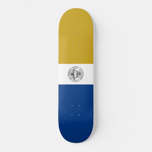 Skate Flag of Jersey City (Nova Jersey) (Frente)