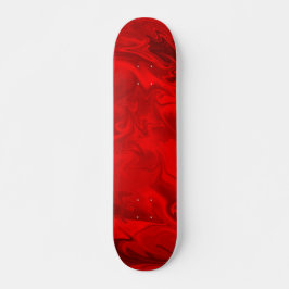 Skate Flame de Swirl Vermelho Negrito