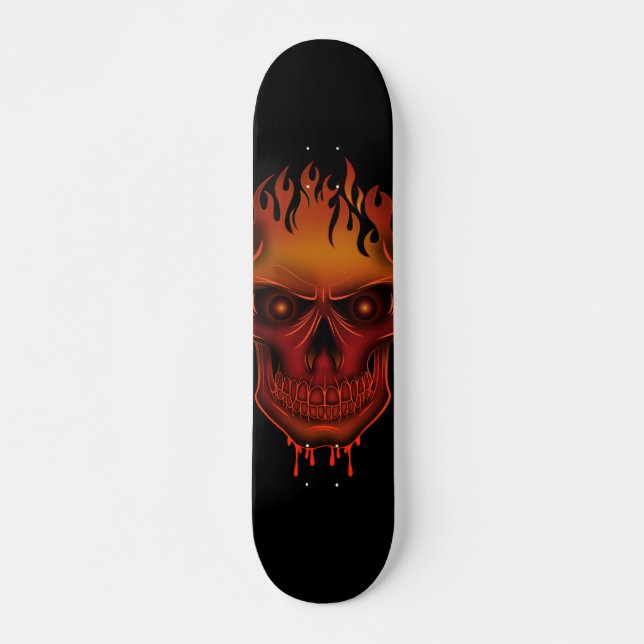 Skate Flame Skull (Frente)