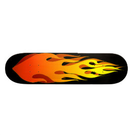 Skate flamejante