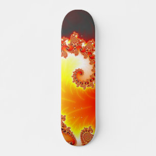 Skate Flaming Tentacle - Arte Fractal