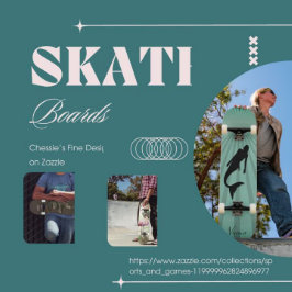 Skate Flamingo Tropical Botânica