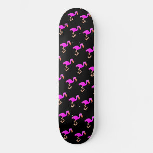 Skate Flamingos bonitos - Feliz