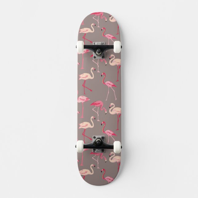 Skate Flamingos retros (Frente)