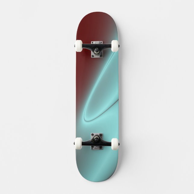 Skate Flash azul claro (Frente)