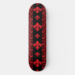 Skate Fleur Stripe 1 Vermelho