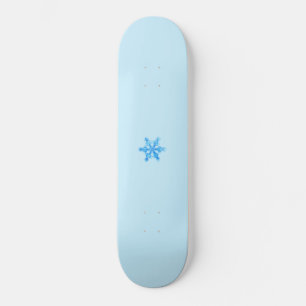 Skate Floco de neve azul-inverno