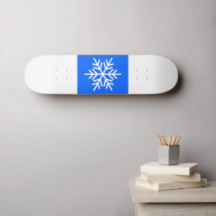 Skate Floco de neve muito amplo azul alpino Stripes bran