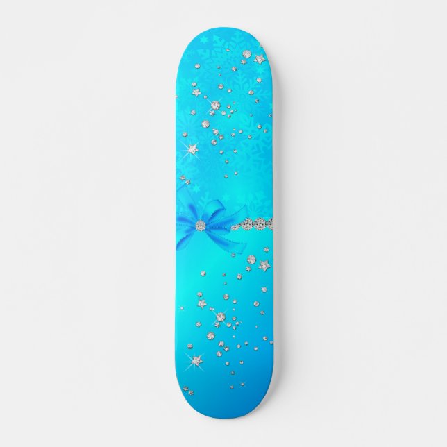 Skate Flocos de neve congelados (Frente)