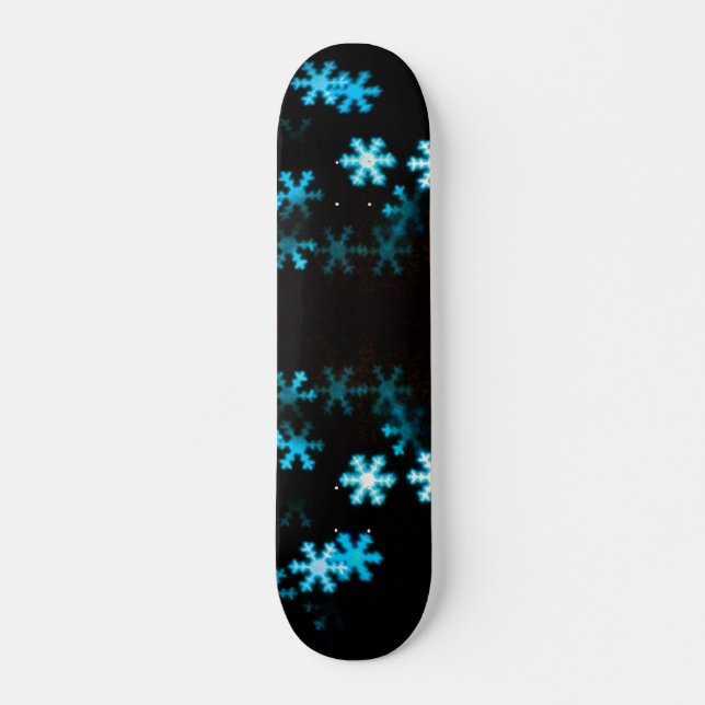 Skate Flocos de Neve de Natal Mágicos (Frente)