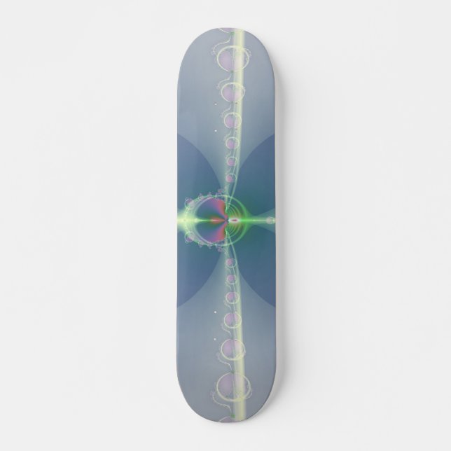 Skate Flor Azul (Frente)