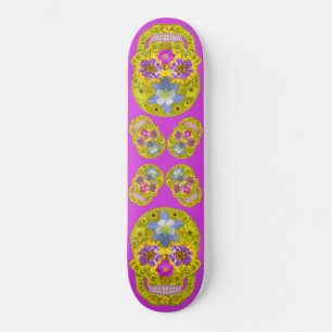 Skate Flor - Crânio 3