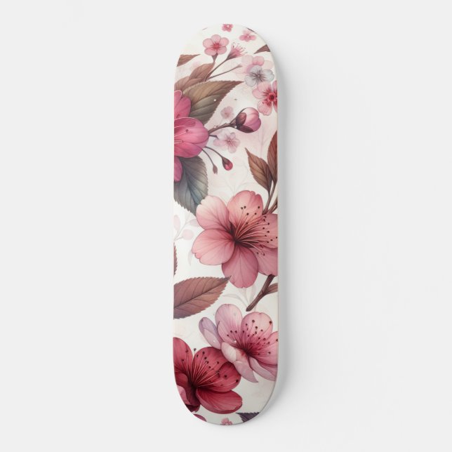 Skate Flor de Cerejeira (Frente)