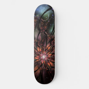 Skate Flor de fantasia fractal macia e tenra
