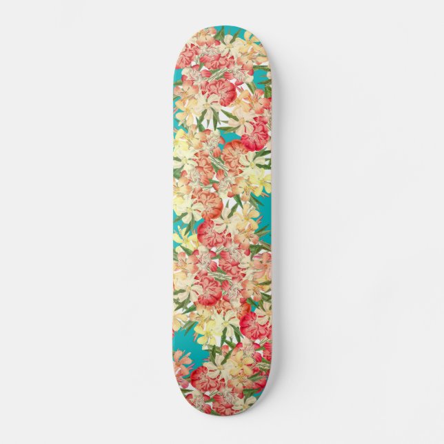 Skate floral da ilha das flores do Oleander (Frente)