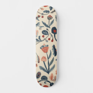 Skate Floral do Jardim Botânico Escandinavo Nordic Bloom