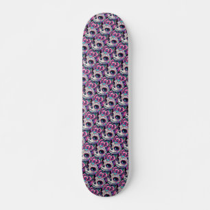 Skate Floral Feline Dia de los Muertos
