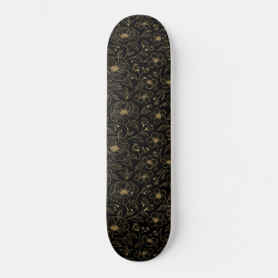 Skate Floral Sem Costura Luxuosa Elegante