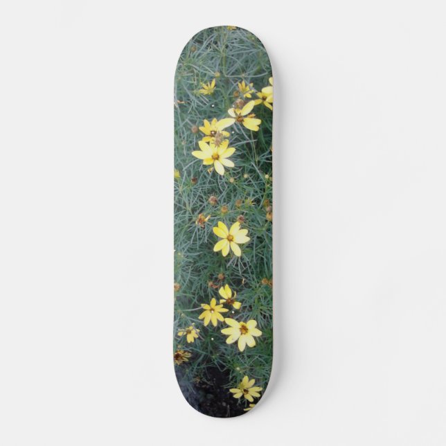 Skate Flores Amarelas (Frente)