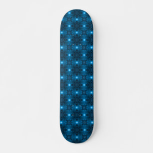 Skate Flores Artdeco em Estilo Retroativo