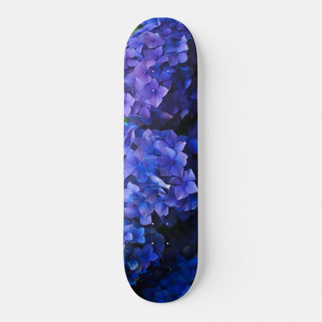 Skate flores azuis (Frente)