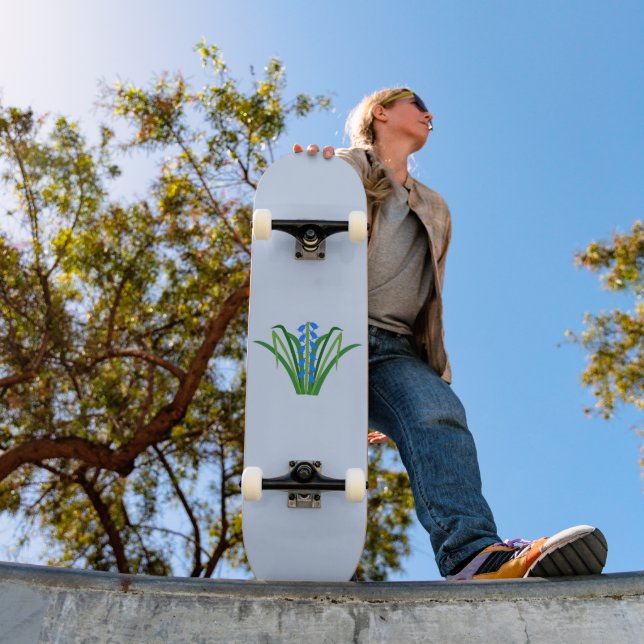 Skate Flores Bluebell Baby Menino Primavera (Ao ar livre 1)