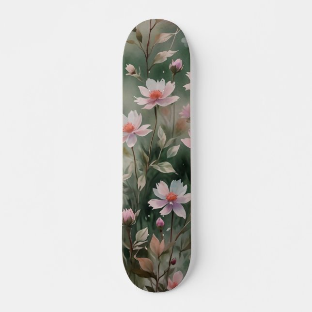 Skate Flores bonito (Frente)