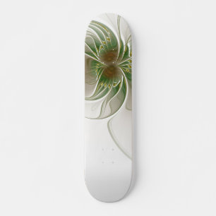 Skate Flores de fantasia fractal suaves e tenra