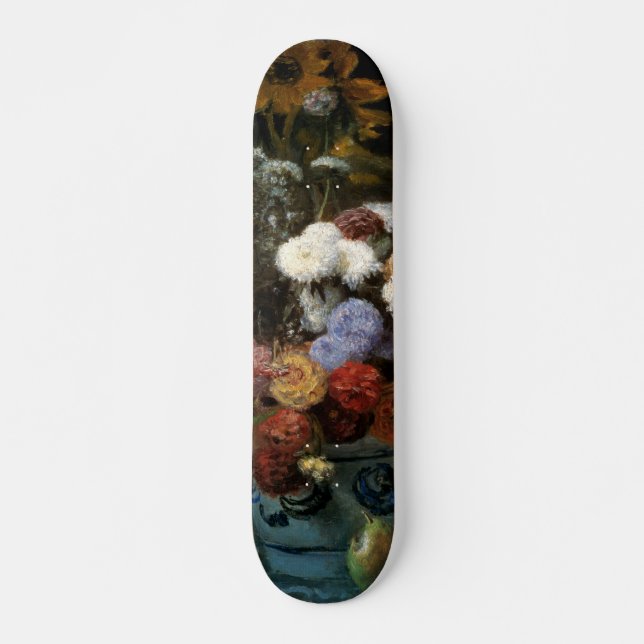 Skate Flores de Pierre-Auguste Renoir em um Vase (1869) (Frente)