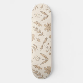 Skate Flores e Folhas