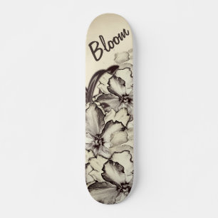 Skate Flores em flor
