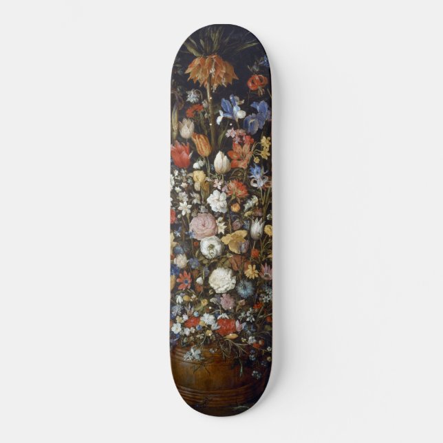 Skate Flores num navio de madeira (por Jan Brueghel) (Frente)