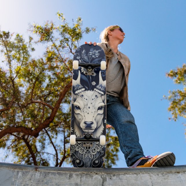 Skate Floresta Encantada de Veado Winter Bloom (Ao ar livre 1)