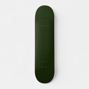 Skate Floresta sólida verde