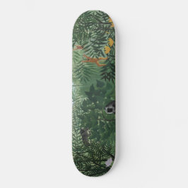 Skate Floresta Tropical com Macacos e Cobra (Rousseau)