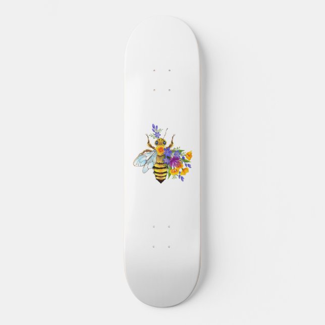 Skate Flower bee with wild plants (Frente)