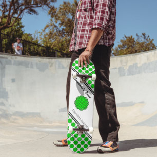 Skate Flower Ribbon do verde limão por Kenneth Yoncich
