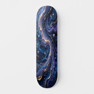 Skate Fluxo de mármore galáctico Edição 3