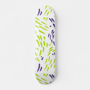 Skate Fluxo em Verde Lima e Roxo