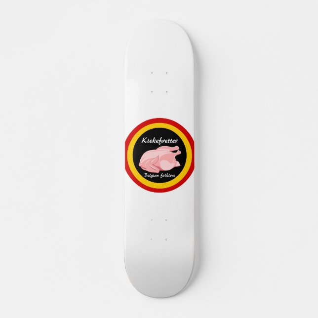Skate Folclore belga dos Kiekefretters (Frente)