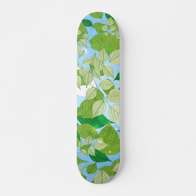 Skate Folhas (Frente)