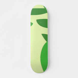 Skate folhas de abstrato