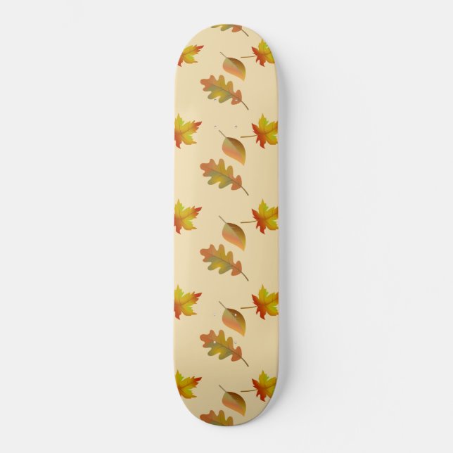Skate Folhas de carvalho de carvalho (Frente)