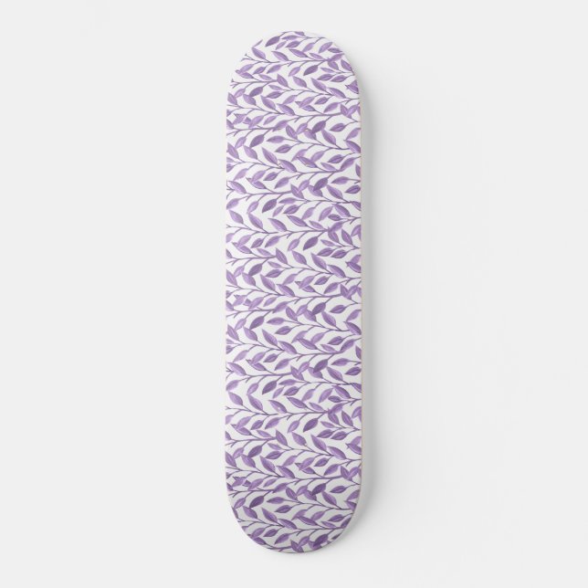 Skate Folhas de lavanda (Frente)