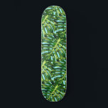 Skate Folhas de Monstera Tropicais - Viagem da Natureza<br><div class="desc">Folgas tropicais de monstera - Escolha / adicione suas cores de fundo favoritas!!</div>