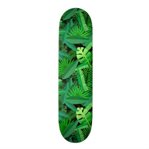 Skate Folhas de palmeiras tropicais