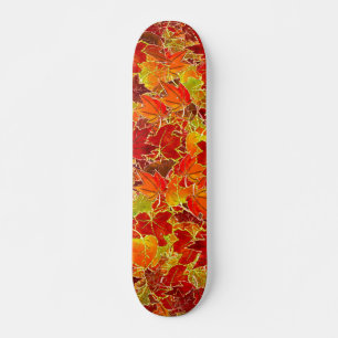 Skate Folhas do Mapeamento de Quebra da Gliteria