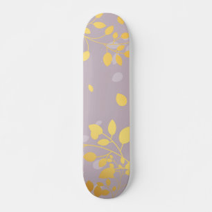 Skate Folhas Douradas 9