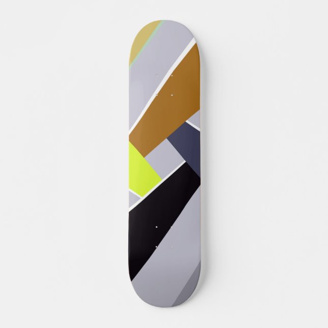 Skate Forma Geométrica Abstrata 8 (Frente)
